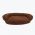 The Microfiber Quilted Bolster Pet Bed - in Chocolate