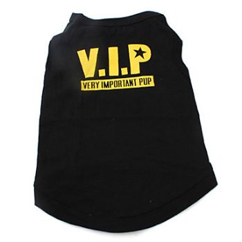 V.I.P. cotton tank shirt for dogs