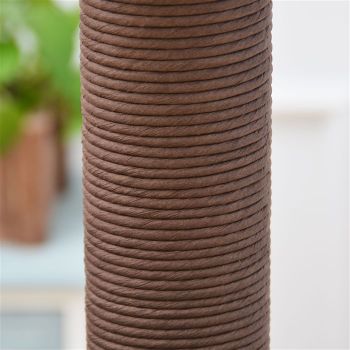 Scratching posts are covered with safe, eco-friendly handwoven paper rope