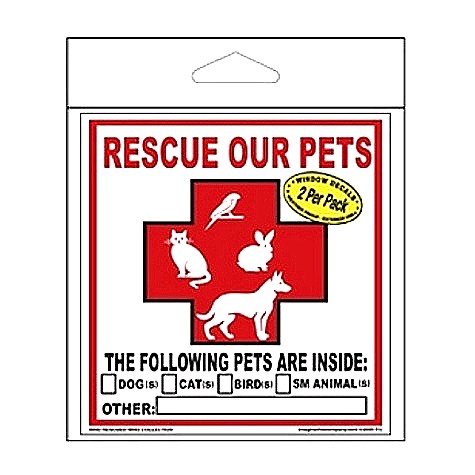 Pet Rescue Decals