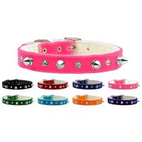 The Velvet Crystal and Spike Dog Collar collection