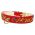 Confetti Crystal Sprinkles Dog Collar - in Red